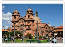 Cusco central plaza