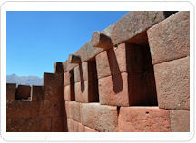 Inca ruins above Pisac in Cusco's Sacred Valley
