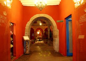 Picoaga Hotel entrance