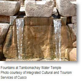 Tambomachay water temple