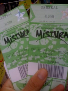 Mistura Tickets
