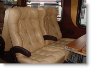 Inca Rail 1st Class Seat