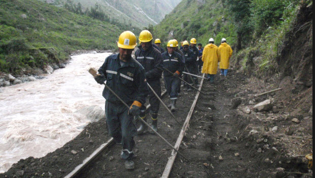 Peru president pledges to re-establish train to Machu Picchu within 2 months and help residents rebuild after flooding