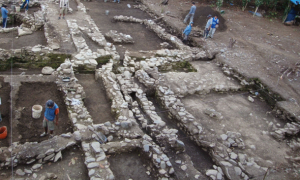 Espíritu Pampa excavation