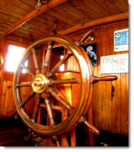 The Yavari (moored behind the Sonesta Posada Hotel, Puno) is now offering the incomparable opportunity of sleeping aboard this Victorian ship transported piecemeal over the Andes to Lake Titicaca. The ship can accommodate seven guests in comfortable but narrow bunk beds (because they are authentic!), two bunks per cabin, and one single-bunk cabin. 