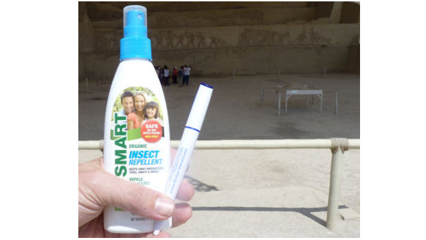 Organic EcoSMART insect repellent stands up to toughest Mochica mosquitos
