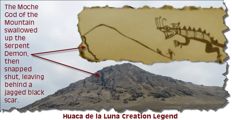 Huaca de la Luna Creation Legend