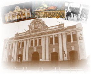 Desamparados Train Station in Lima