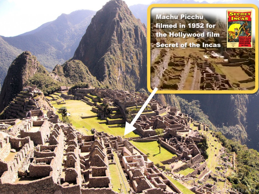 Machu Picchu before and after