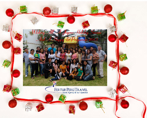 Fertur Peru Travel Wishing its Friends A Joyous New Year