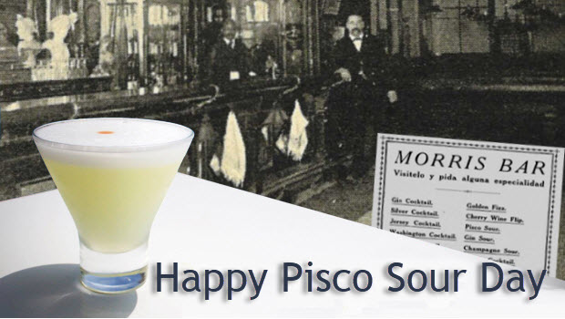 Happy National Pisco Sour Day!