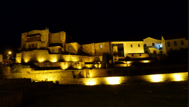 Koricancha; The Inca temple of the sun.