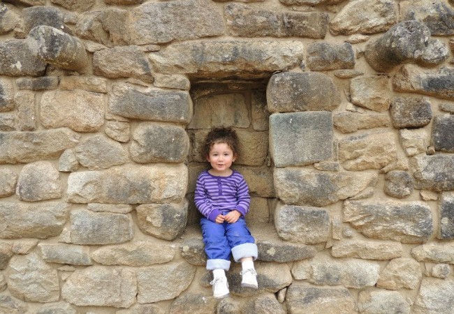 Gigi finds her niche at Machu Picchu