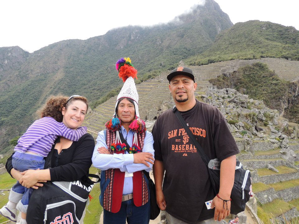 Family tour of Machu Picchu