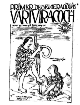 Chronicler Guaman Poma also desecribed the Inca conception of duality in relationships between men and women.