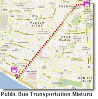 Taking Lima's public transportation to reach this year's Mistura food festival is advisable. Parking will be scarce and fines for illegal parking hefty.