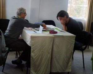 Ken Smith, HI, and Sefan Rau, NY, taking part in the 2013 Peru Tour & Scrabble® Tournament, which will take them to Cusco, the Sacred Valley and Machu Picchu. 