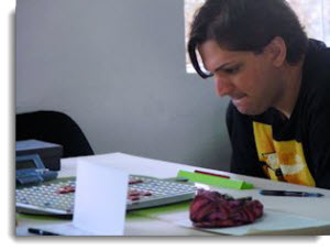 Stefan Rau at the first round of the Peru Tour Scrabble - Lima, Sacred Valley, Cusco and Machu Picchu®