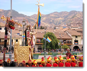Inti Raymi Festival in Peru