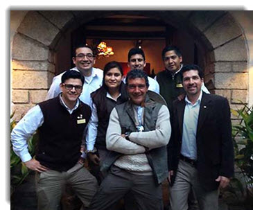 I am so taken with Cusco, with Machu Picchu, with these marvelous people - Antonio Banderas wrote