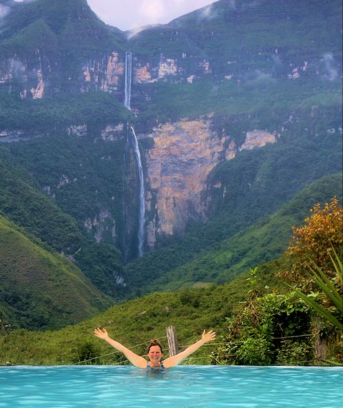 At 2,531 feet, Gocta Waterfalls are believed to be the third highest falls in the world