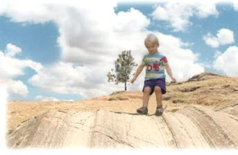 Little boy at Sacsayhuaman