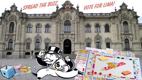 Mr Monopoly Appraises the Peru Government Palace_sm