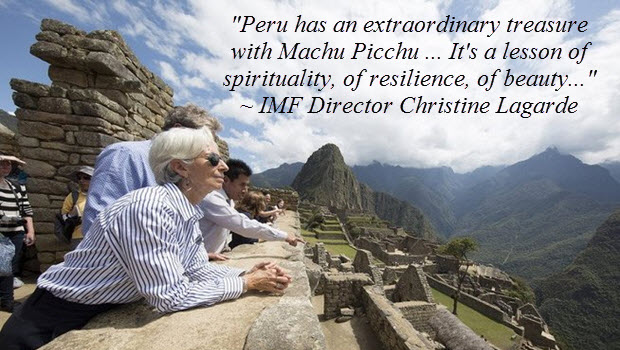 Machu Picchu offers a lesson of spirituality, resilience & beauty, says IMF chief