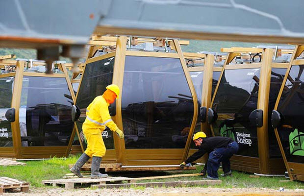 Cable cars to Kuelap expected to be operational for tours to the Chachapoya temple fortress by mid-2016