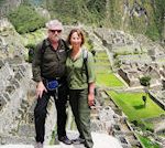 Joe and Margaret at Machu Picchu