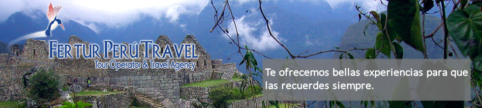 Banner superior para reseÃ±as de Fertur Peru Travel