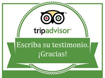 Banner TripAdvisor para dejar reseÃ±as sobre la agencia de viajes Fertur Peru Travel
