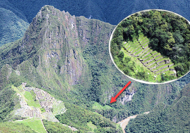 Machu Picchu eastern terraces