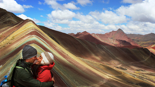 Prepare for some high altitude to feast your eyes on Rainbow  Mountain