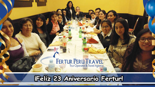 Fertur Peru Travel Celebrates its 23rd year!