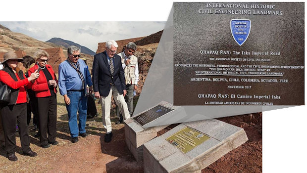 Inca Trail Declared Worldwide Historic Landmark of Civil Engineering