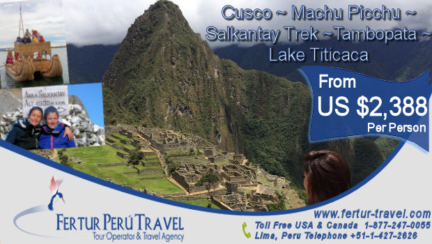 Machu Picchu and Salkantay Trek plus Amazon Jungle and Lake Titicaca 2018