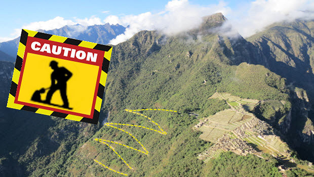 Hiram Bingham Highway to Machu Picchu Under Maintenance