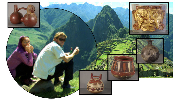 Peter O'Toole: Antiquity hunter | Peru Travel Blog Peter O'Toole with Siân Phillips at Machu Picchu circa 1970. (Original photo by Bob Willoughby