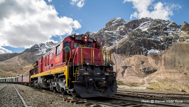 Train ride from Lima to Huancayo - Photo @ Manuel Medir Roca