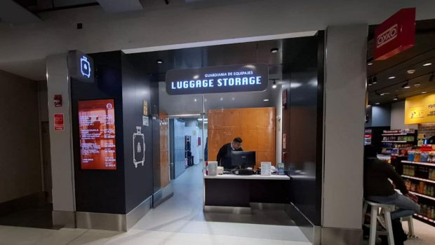 Luggage storage at Lima’s Jorge Chavez International Airport