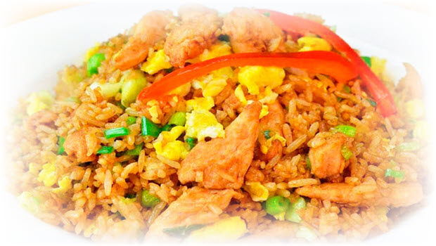 Arroz Chaufa with chicken