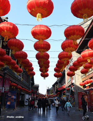 Chinatown in Lima - Photo by Andina