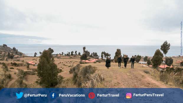 Amantani Island in Lake Titicaca , Peru - Photo by Federico Matias Barreña