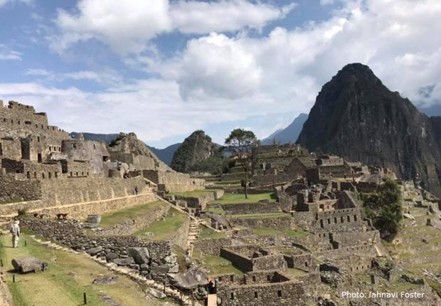 Machu Picchu on a September afternoon after most of the visitors have left.