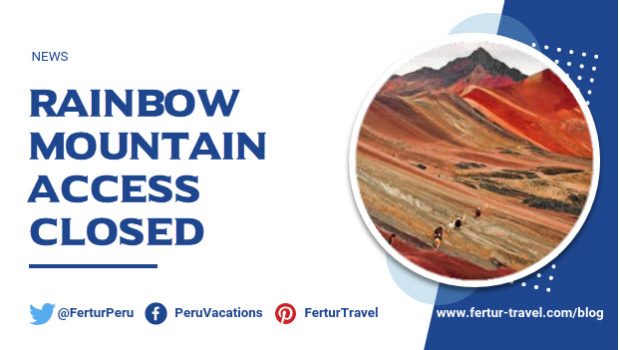 Rainbow Mountain is once again open