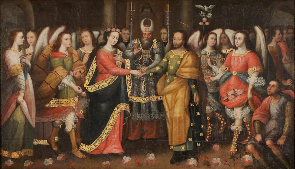 Desposorio de la Virgen - anonimo