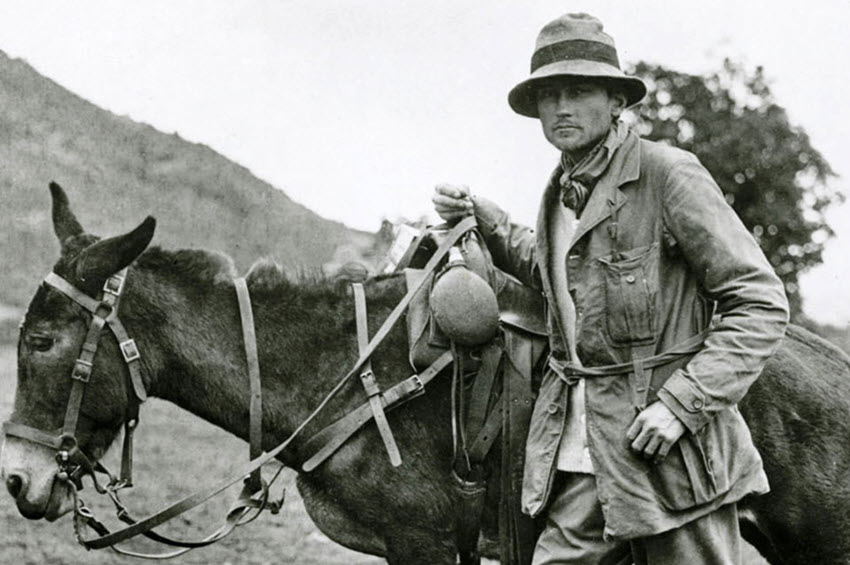 Hiram Bingham, the Yale professor and explorer who revealed Machu Picchu to the world. 