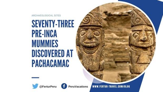Important Pre-Inca Mummies and Wari Staff Idols Discovered at Pachacamac