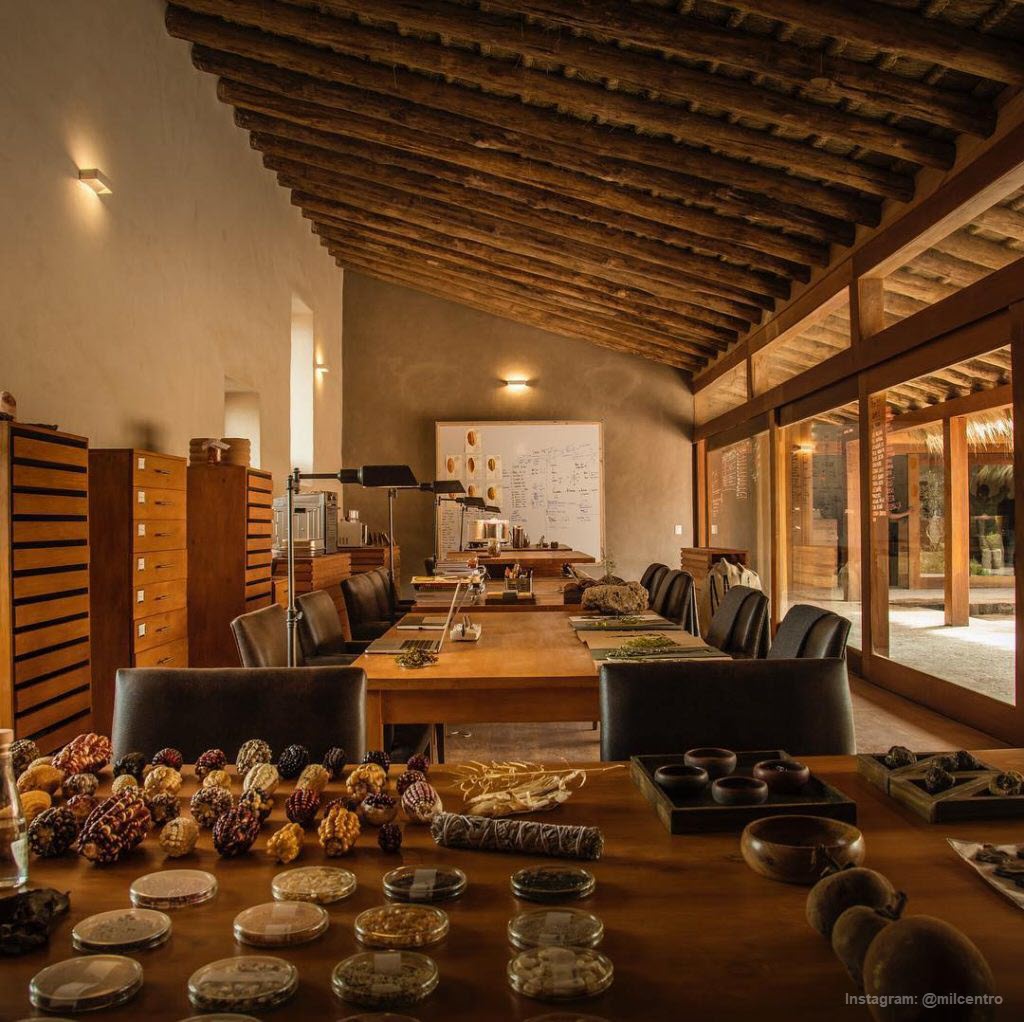 Mil Centro culinary research center, at Moray in the Sacred Valley of Cusco - Peru